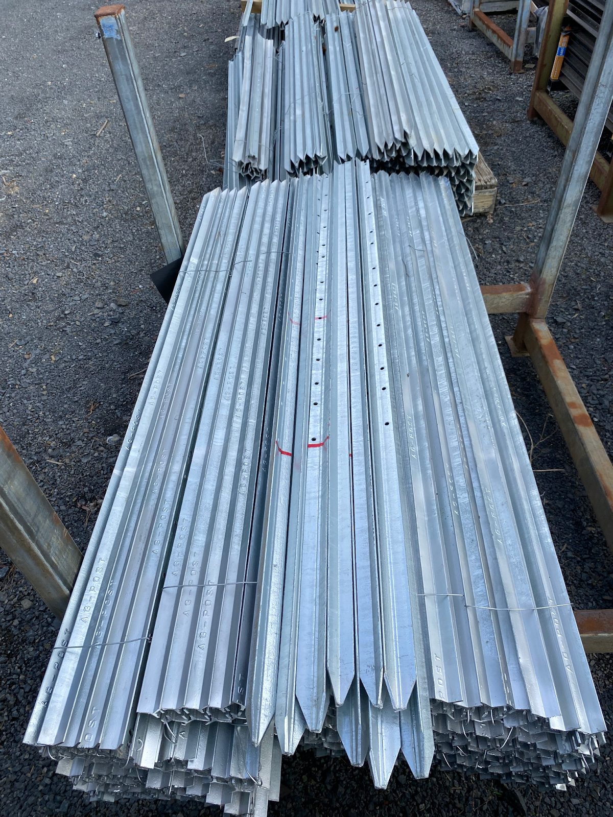 Stockpost Galvanised