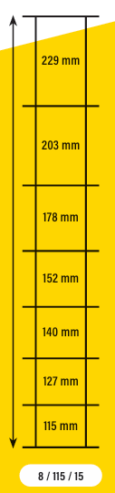 Angas Hinged Joint 8 115 15 x 100m Specs
