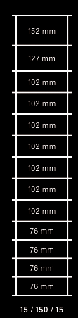 GalMAX Max Loc Feral Bloc 15 150 15 x 100m Specs