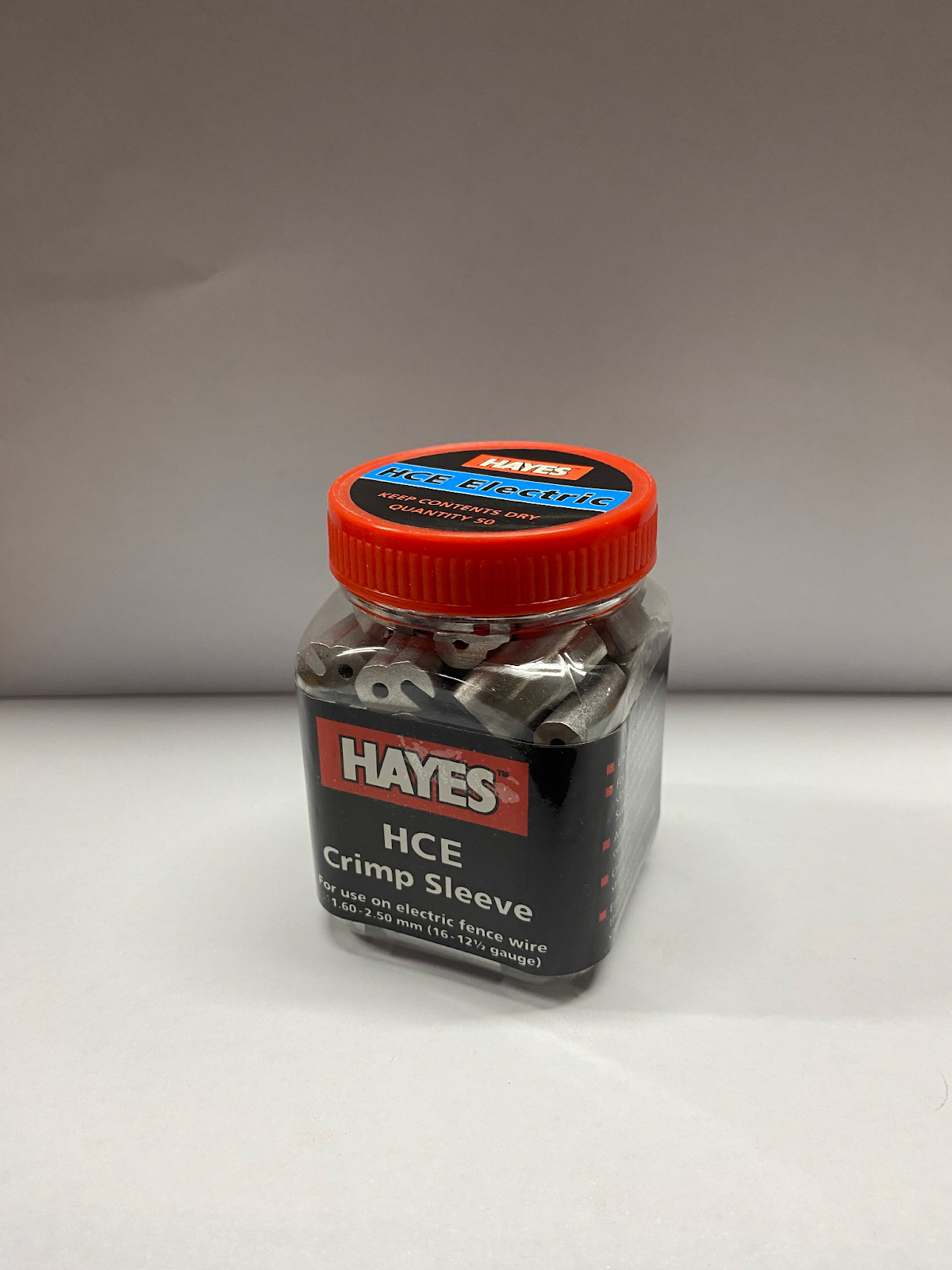 Hayes HCE Crimp Conector Suited For Electric Fences