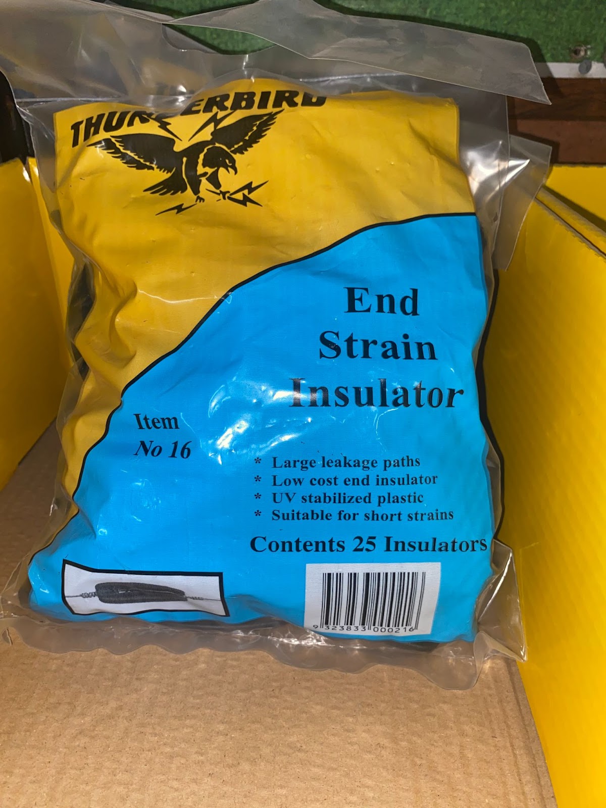 Thunderbird End Strain Insulator EF-16 Pack